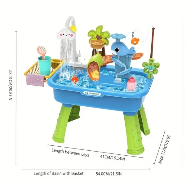 Kids Water Table with Electric Pump