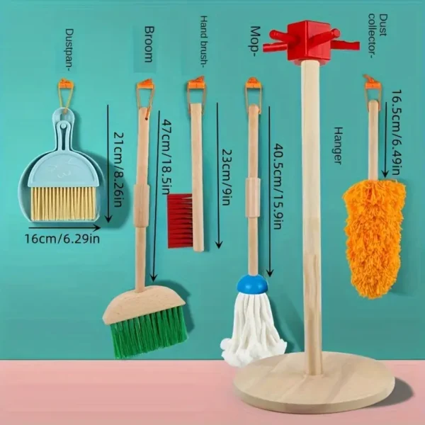 Children's Play House Simulation Cleaning Set