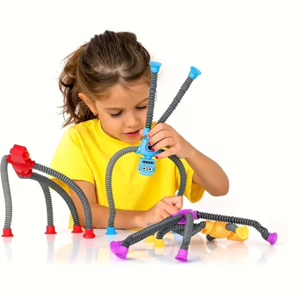 Retractable Robot Toys Random Colour