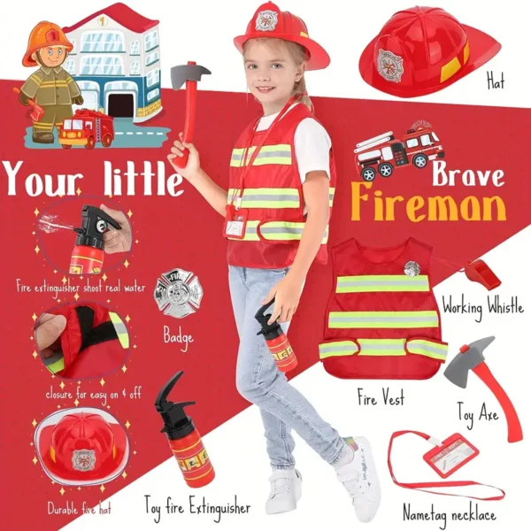 583bf3e3-b093-40f3-9384-e45ef96f00e3 Children Role Play Costume Set