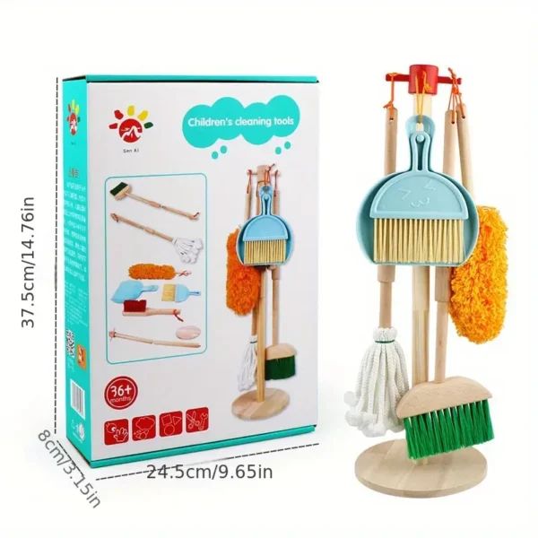 Children's Play House Simulation Cleaning Set