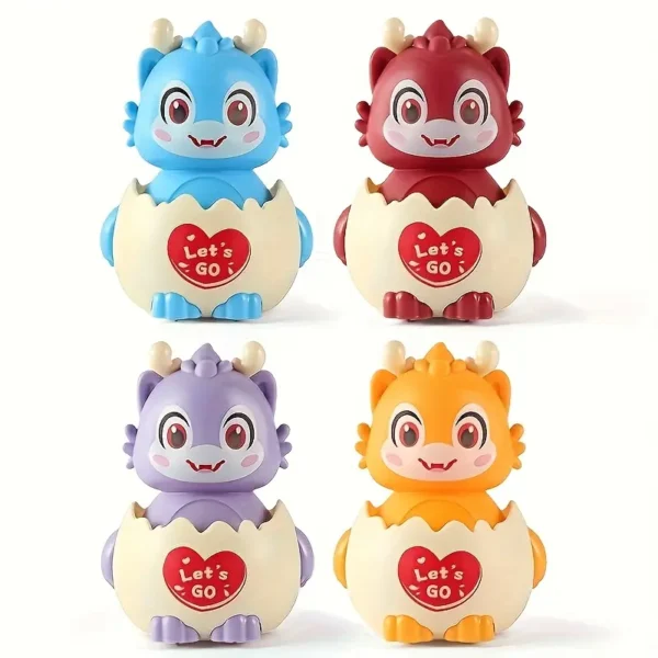 beef4141-a0b6-4bac-86cb-ffe3bbf88a4e Cute Dragon Dinosaur Eggshell Car Toy Random Colour