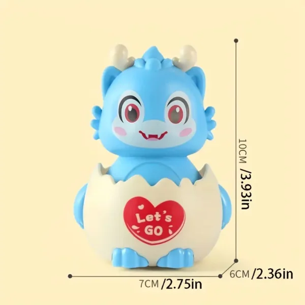 f3d985a2-042e-4e33-85c7-8d23cc24ce9e Cute Dragon Dinosaur Eggshell Car Toy Random Colour